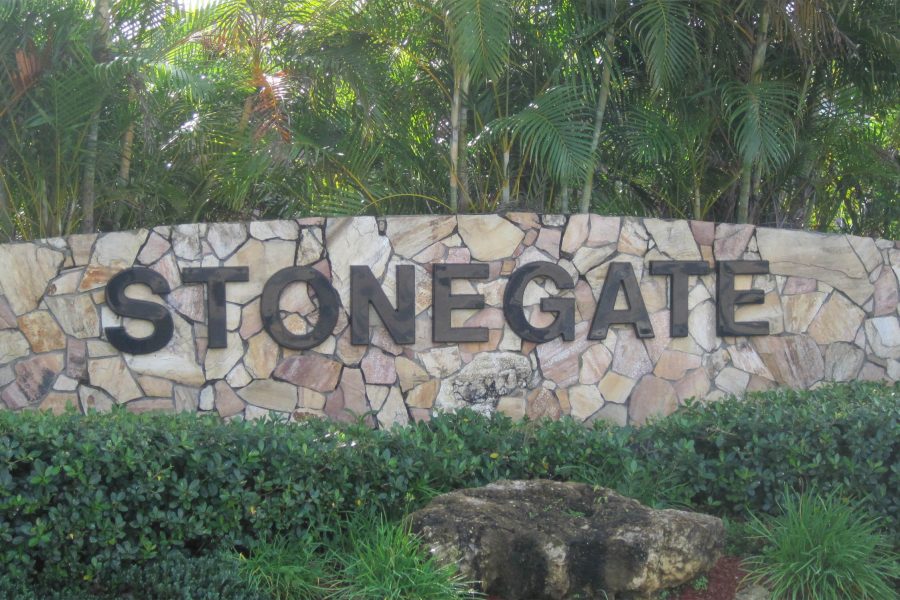 Stonegate Front Sign